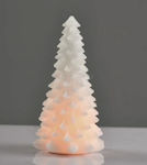 blokker Christmas White Battery Candle