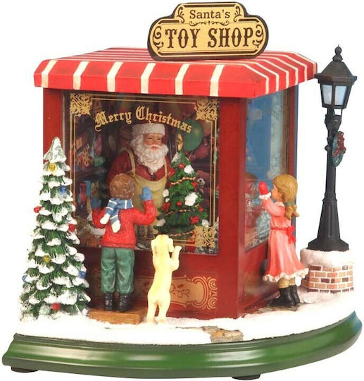 Weihnachtliche Figur mit Musik