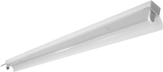 Power Led Lighting Batten Double-Ended with 1 Slot for LED Lamp T8 120cm