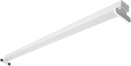 Power Led Lichtleiste Doppelseitige mit 2 Plätzen für LED-Lampen T8 120cm