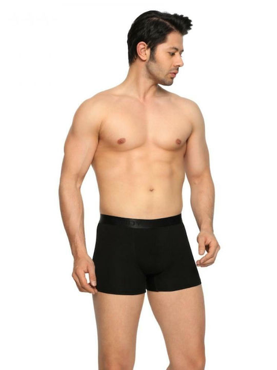 Trendy Elegant Men's Boxer Black