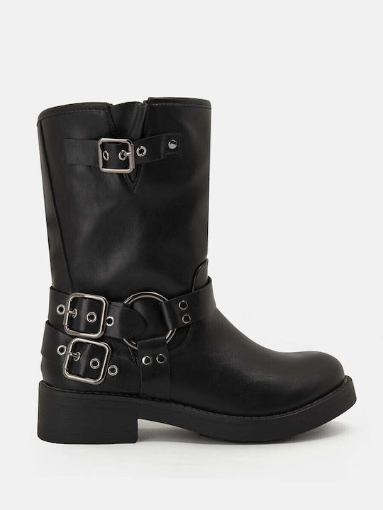 Stiefeletten Damen Schwarz