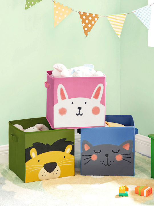 Songmics din Țesătură Box Set Multicolor 30x30x30cm 3buc