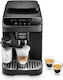 De'Longhi Magnifica Evo ECAM 290.51.B Αυτόματη Μηχανή Espresso 1450W Πίεσης 15bar με Μύλο Άλεσης Μαύρη