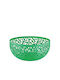 Alessi Cactus Fruit Bowl Metallic Green