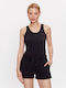 4F Women's Athletic Blouse Sleeveless Black.