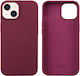 Idol 1991 Back Cover Silicon Rezistentă La Apă Burgundy iPhone 15