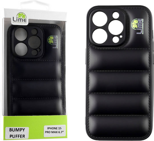 Lime Back Cover Silicone with Strap Green (iPhone 15 Pro Max)