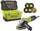 Ryobi Ъглошлайф 125мм Електрически 800W