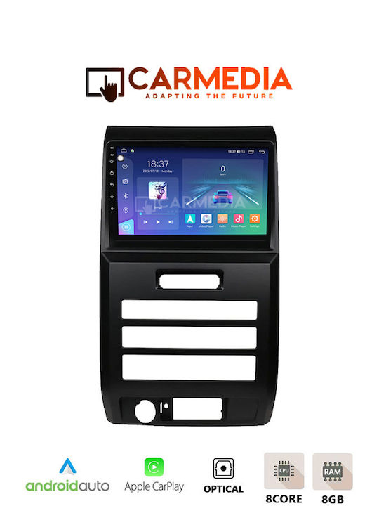 Carmedia Auto-Audiosystem für Ford Raptor F150 2004-2014 (Bluetooth/USB/WiFi/GPS/Apple-Carplay/Android-Auto) mit Touchscreen 9"