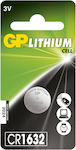 GP Batteries Μπαταρία Λιθίου Ρολογιών CR1632 3V...