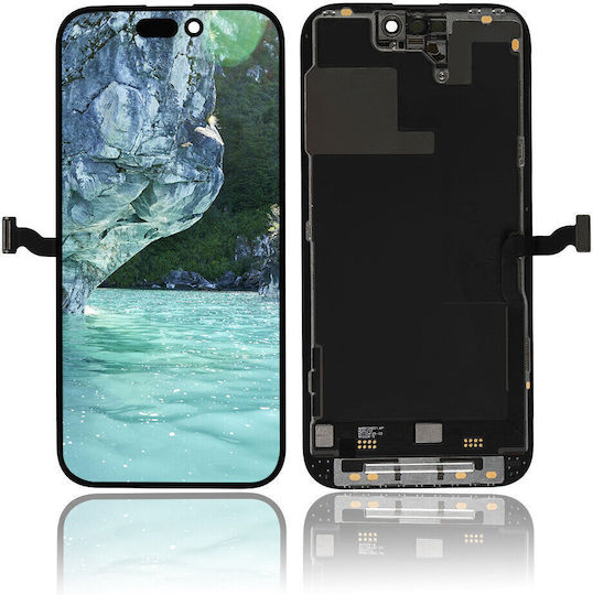 Екран със Сензорен Механизъм за iPhone 14 Pro (Черен)