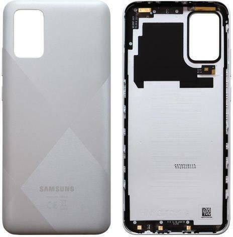 Samsung Капак за батерия White за Galaxy A02s Samsung A02s