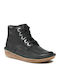 Funny Leather Women's Chelsea Boots Black