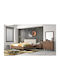 Σετ Κρεβατοκάμαρας N75 Walnut 150x200buc 5buc