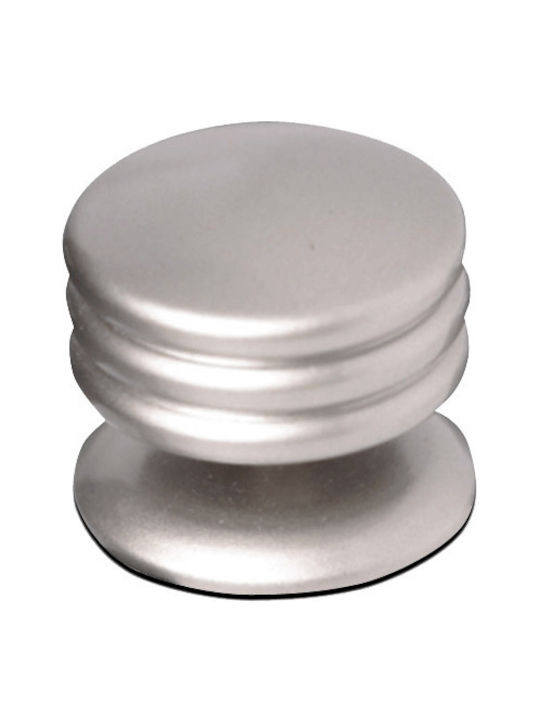 Import Hellas 6070 Knob Furniture made of Metallic Nickel Matte 0036-6070 6070 1pcs