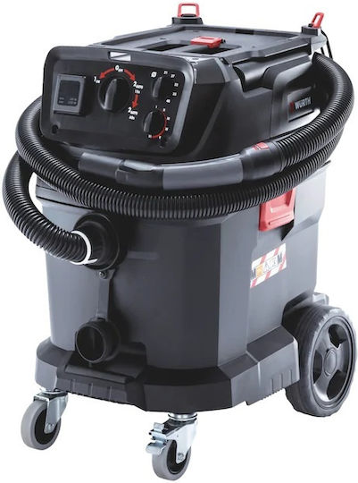 Wurth ISS 40 Staubsauger Flüssigkeiten / Feststoffe 1380W mit Kunststoff Behälter 39Es