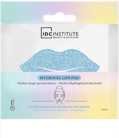 IDC Institute Hydrogel Glitter Lip Mask with Water Gel & Blue Glitter 6gr