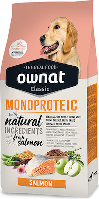 Ownat Classic 4kg Dry Food for Dogs with Salmon