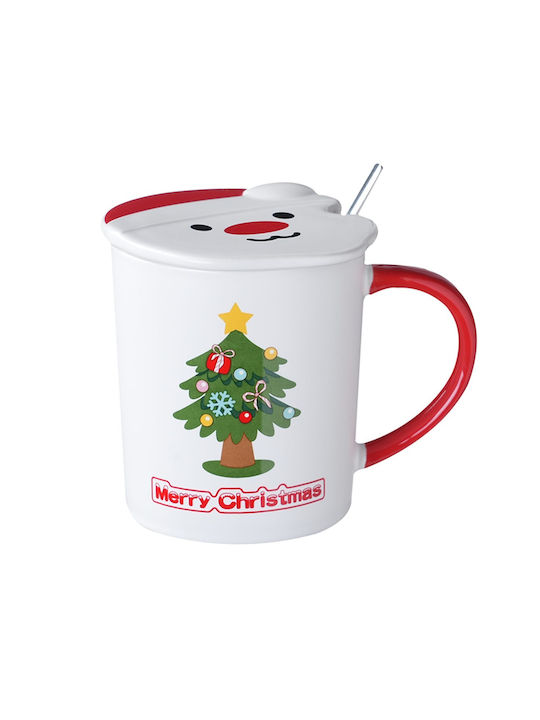Etoile Christmas Mug Ceramic White