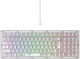 Havit KB875L Gaming Mechanische Tastatur mit Benutzerdefiniert Schaltern und RGB-Beleuchtung (Englisch US) Weiß