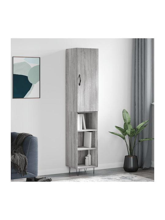 Cabinet De Birou Din Lemn Gri Sonoma 34.5x34x180cm