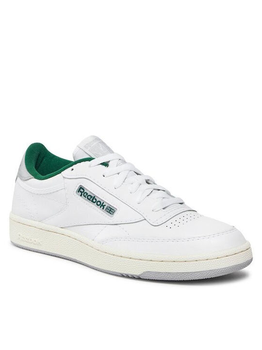 Reebok Club C 85 Ανδρικά Sneakers Λευκό