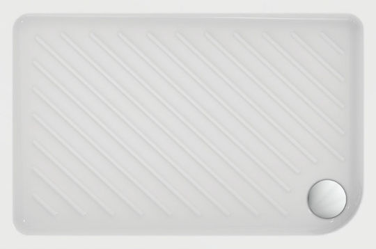 Ideal Standard Rechteckig Keramik Dusche x80cm Weiß