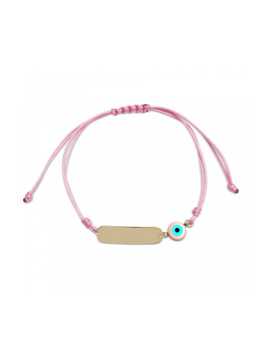 Ekan Kids Gold ID Bracelet 14K for Girl