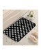 Keskor Antiderapant Covoraș de Baie 53176-1 Negru 60x40buc