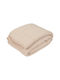 Little Dutch Blanket Nursery Swaddling Blankets Pure Beige Beige 100x70cm