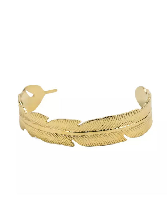 Bracelet Handcuffs Gold Plated