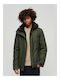 Superdry Men's Winter Jacket Windproof Green.