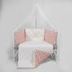 Just Baby Baby Crib Bedding Set 3pcs Pink