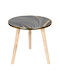 Round Side Table Decor L40xW40xH39cm