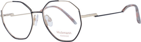 Ana Hickmann Women's Metal Prescription Eyeglass Frame Black HI1172 09A