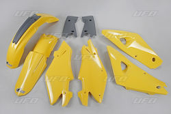 UFO Set de Piese din Plastic pentru Motocicletă pentru Honda CR 250 pentru Husqvarna Magazin online pentru Yamaha WR 250 Galben 1buc UFO Set de Piese din Plastic pentru Motocicletă pentru Honda CR 250 pentru Husqvarna Magazin online pentru Yamaha WR 250 Galben 1buc