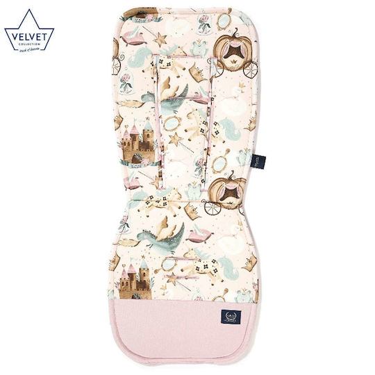 La Millou Stroller Seat Liner Double Sided 36.5x85cm Pink