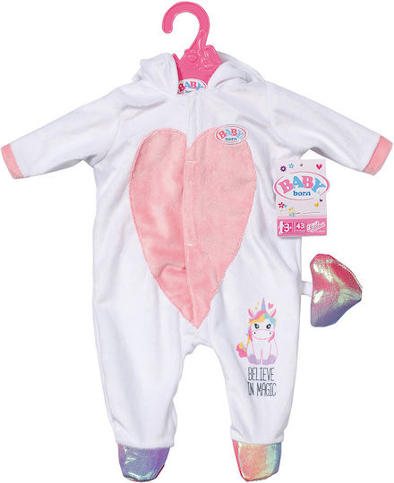 ZAPF Creation Baby geboren Kleidung Einhorn 43 cm