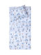 Viopros Double Sided Cotton Baby Quilt 120x160cm Oliver Siel