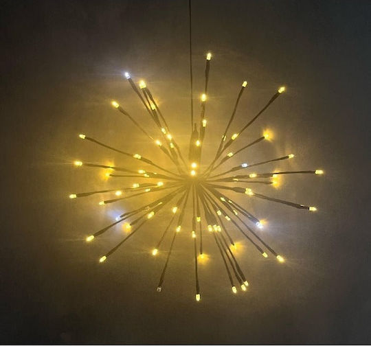 80 Lights LED 40m. x 40cm Warm White type Fireworks 10pcs
