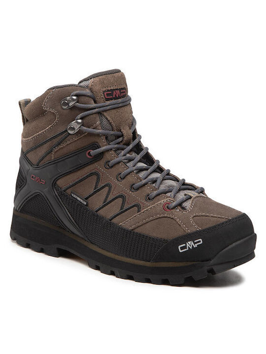 CMP Moon Men's Hiking Boots Waterproof Brown