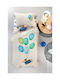 Saint Clair Elektrische Gitarren Kinderdecke Einzel mit Kissenbezug mit Microfaserfüllung Pet Blue 160x220cm