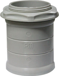 Aca Electrical Conduit Connector with Diameter 25mm made of Plastic BK25ACA