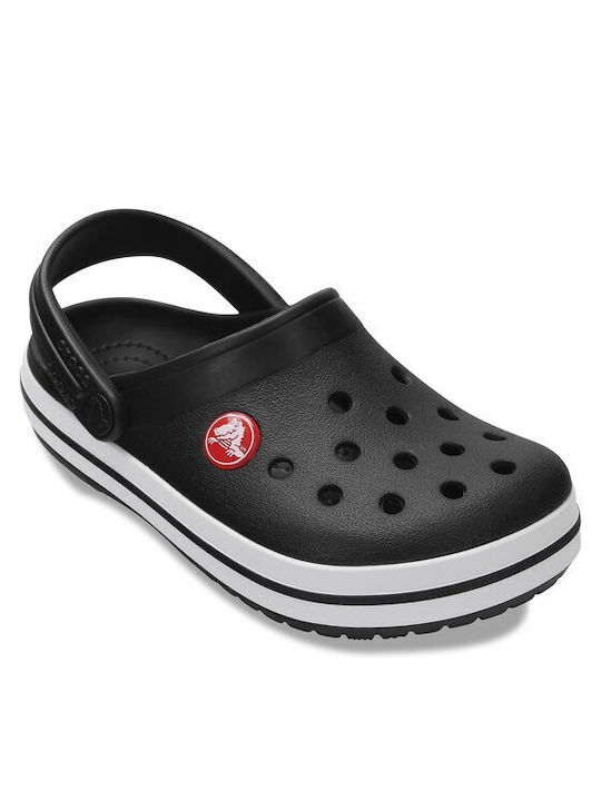 Crocs Παιδικά Παπουτσάκια Θαλάσσης Crocband Μαύρα