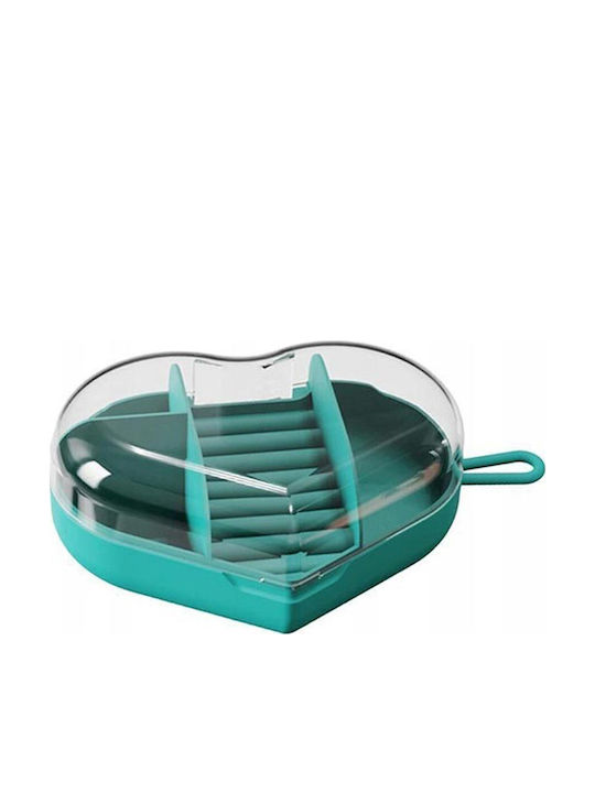Jewellery Box Green 12x9x5cm