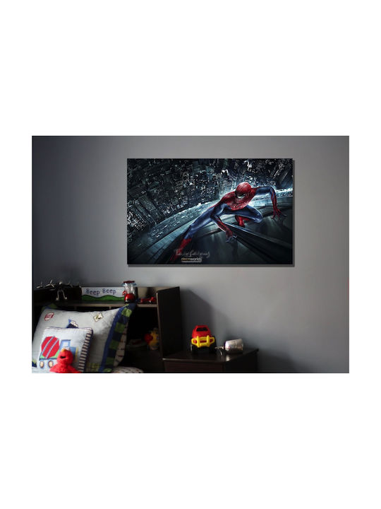 Παιδικός Πίνακας Spiderman σε Καμβά 45x65εκ.
