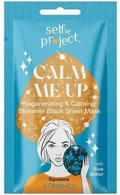 Selfie Project Shimmer Clear Face Mask