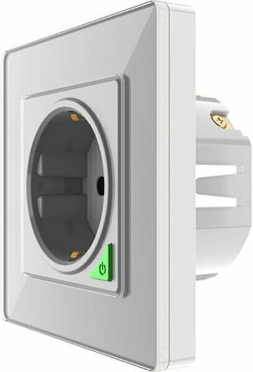 Coolseer Μονή Χωνευτή Πρίζα Ρεύματος Wi-Fi