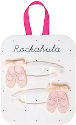 Rockahula Set Kids Hair Clips with Multicolour Bow Hair Clip in Pink Colour 2 Pieces